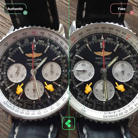 how tell difference of original or fake breitling|breitling watches first copy.